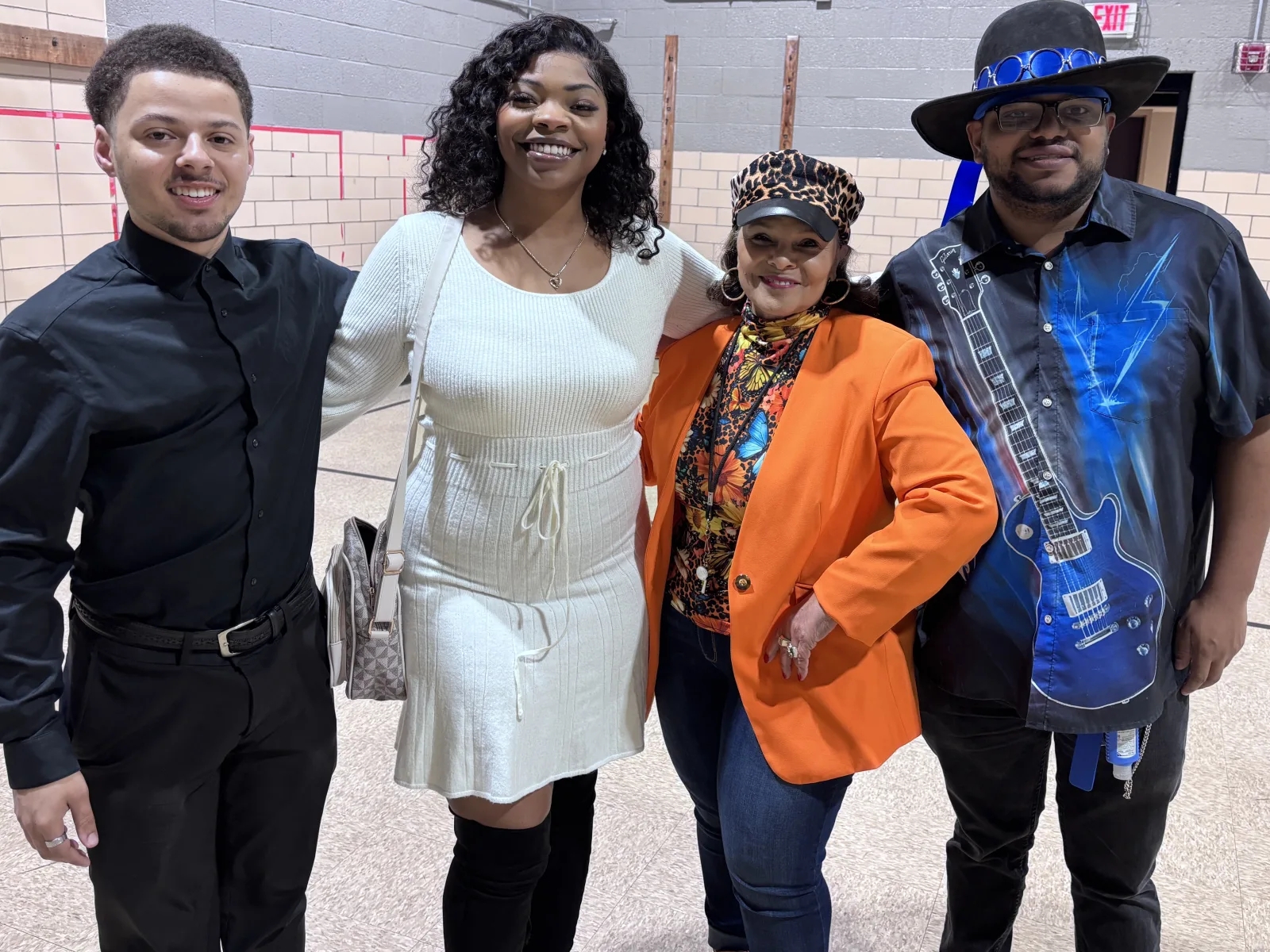 Blues in the Schools performers together